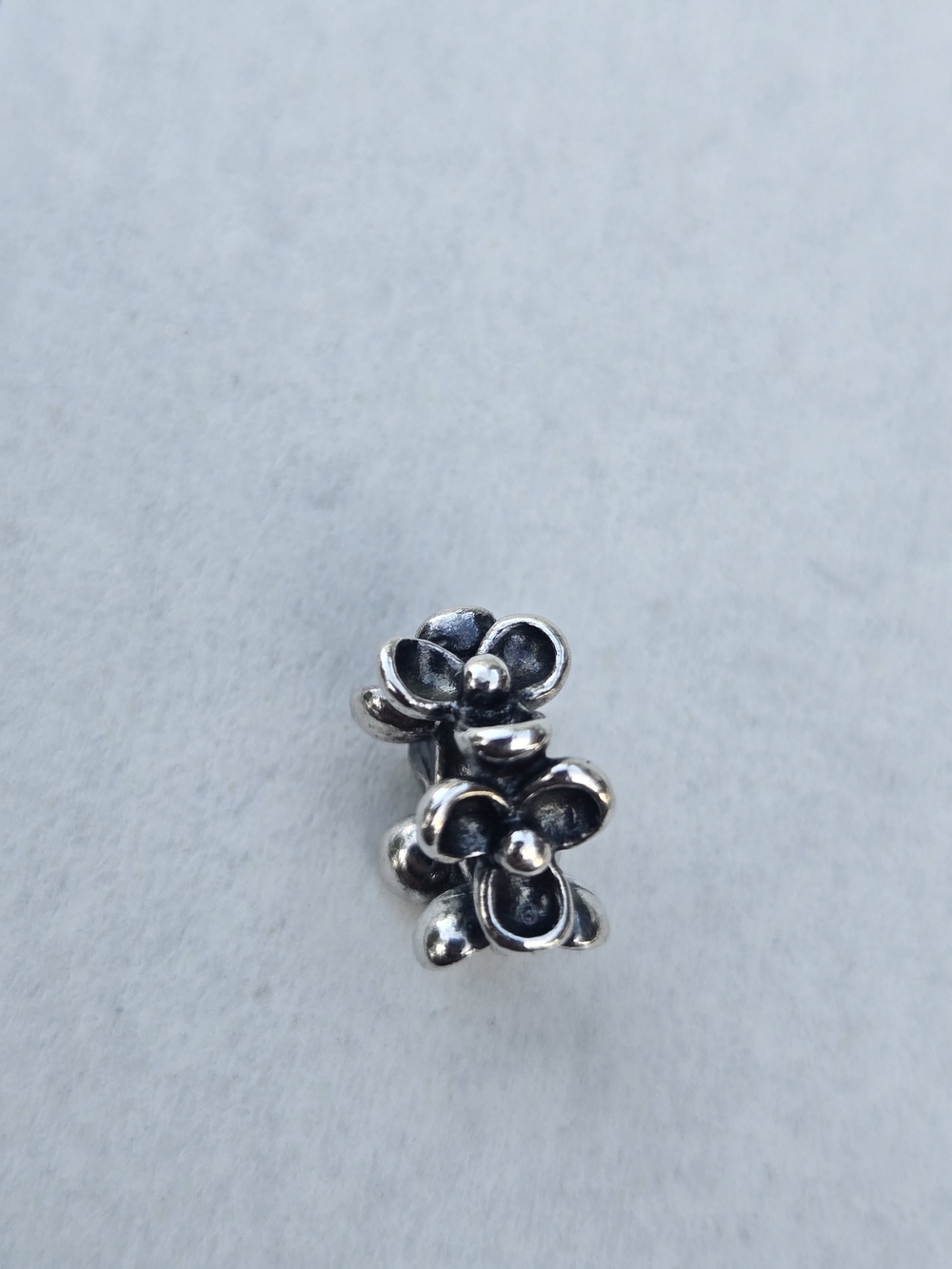 Pandora Floral - Silver Floral Charm